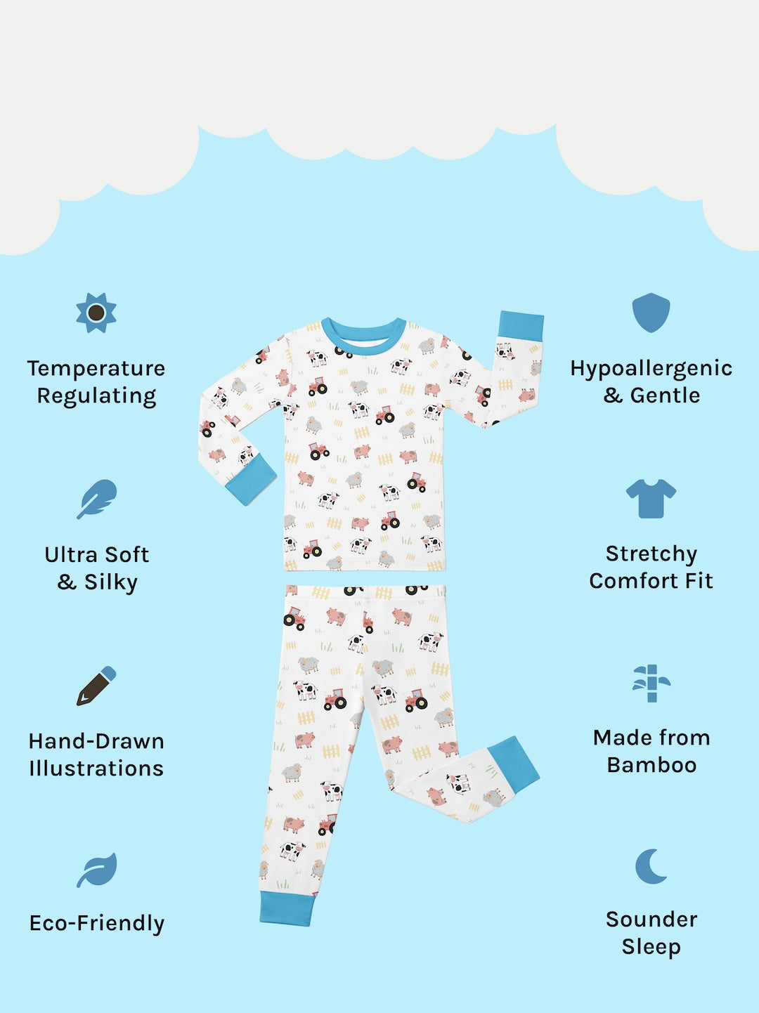 Farmyard Friends Toddler Pyjamas