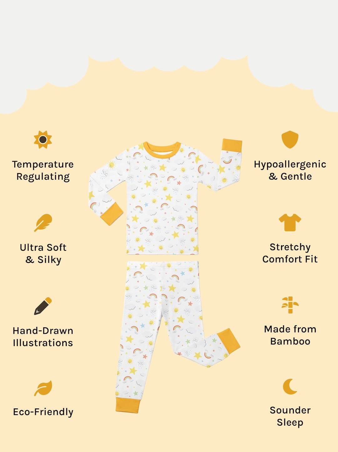 Rainbow Rascals Toddler Pyjamas