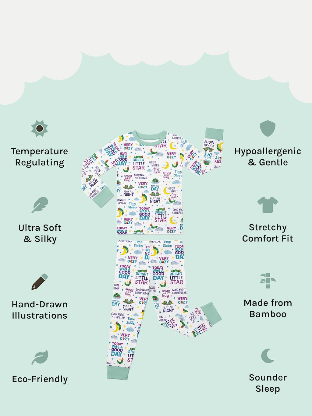 The Very Hungry Caterpillar Toddler Pyjamas