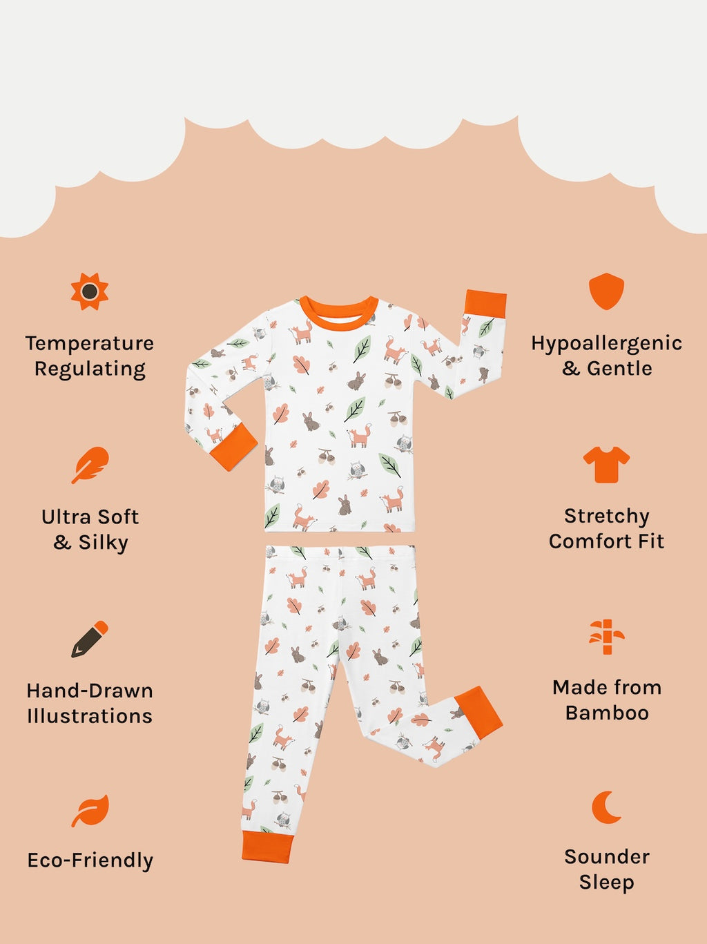 Woodland Pals Toddler Pyjamas