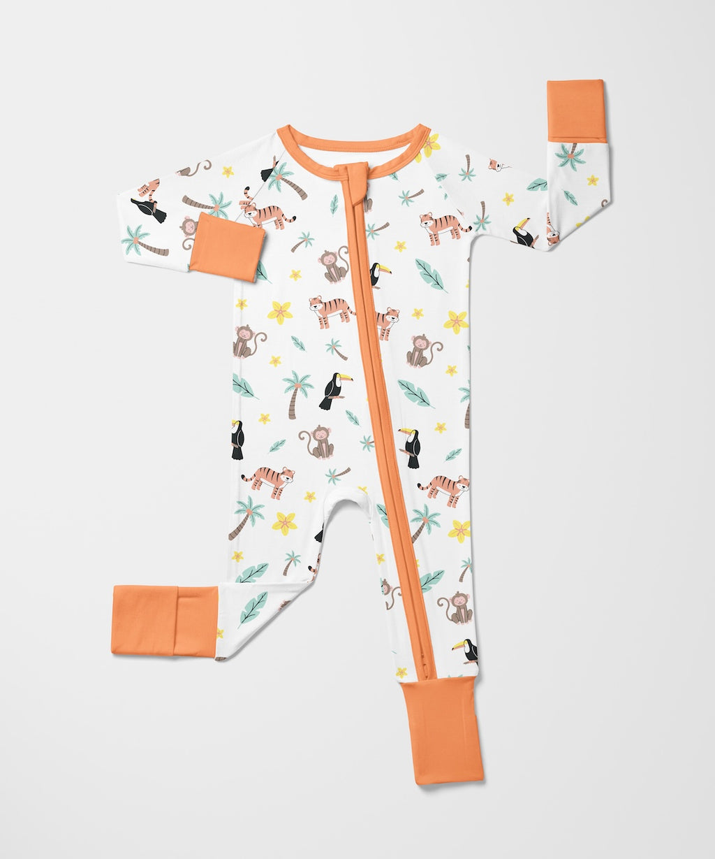 Jungle Squad Zip Sleepsuit