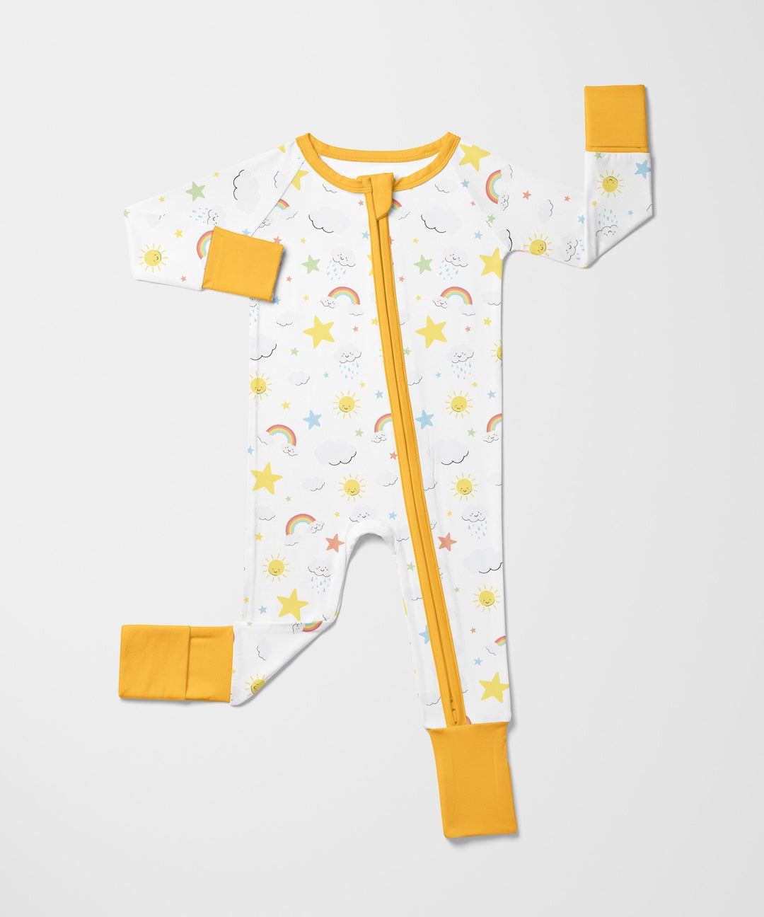 Rainbow Rascals Zip Sleepsuit