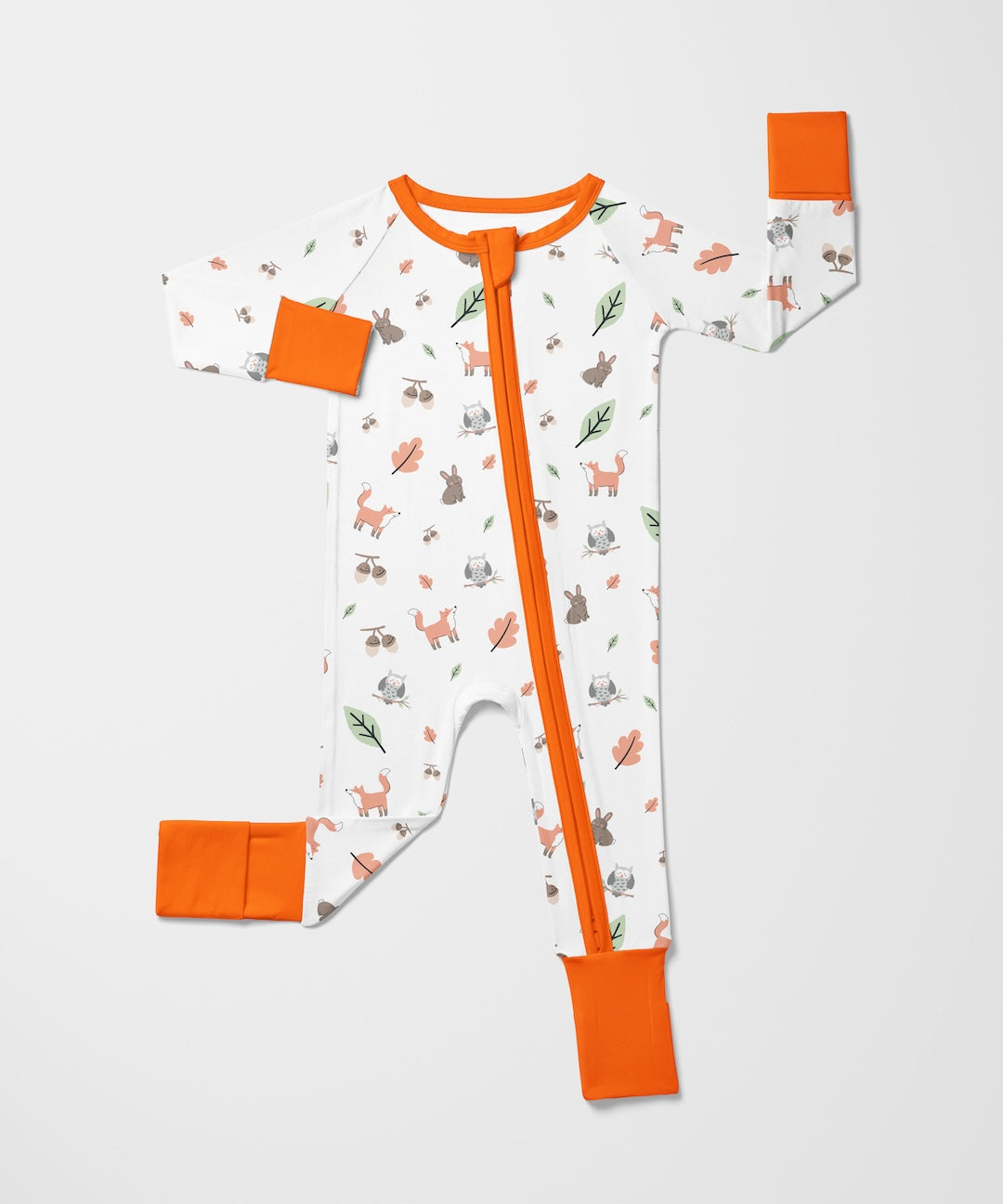 Woodland Pals Zip Sleepsuit