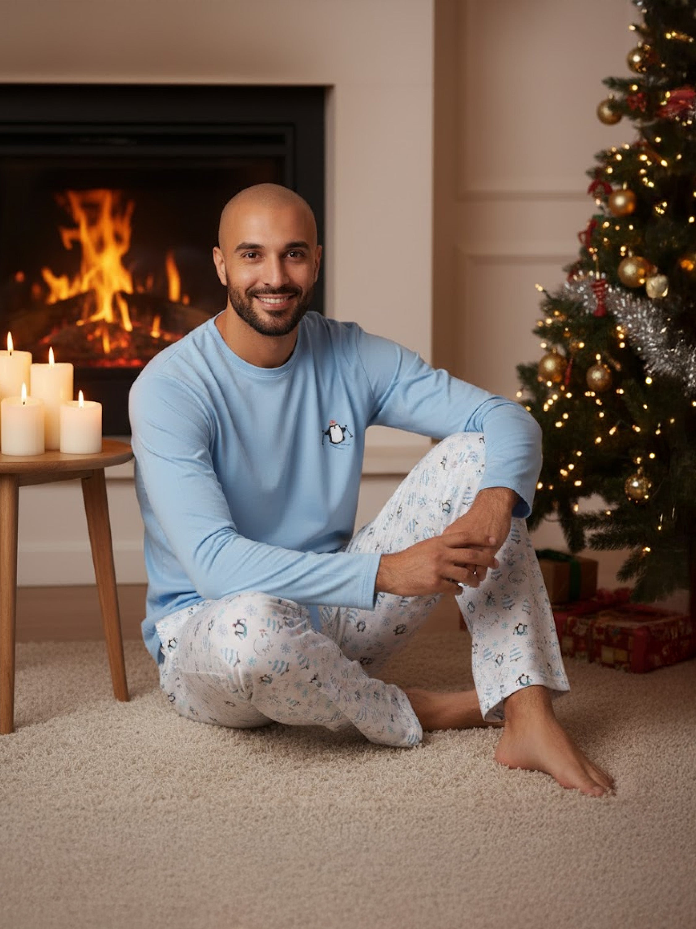 Snowy Snuggle Squad Dad Pyjamas