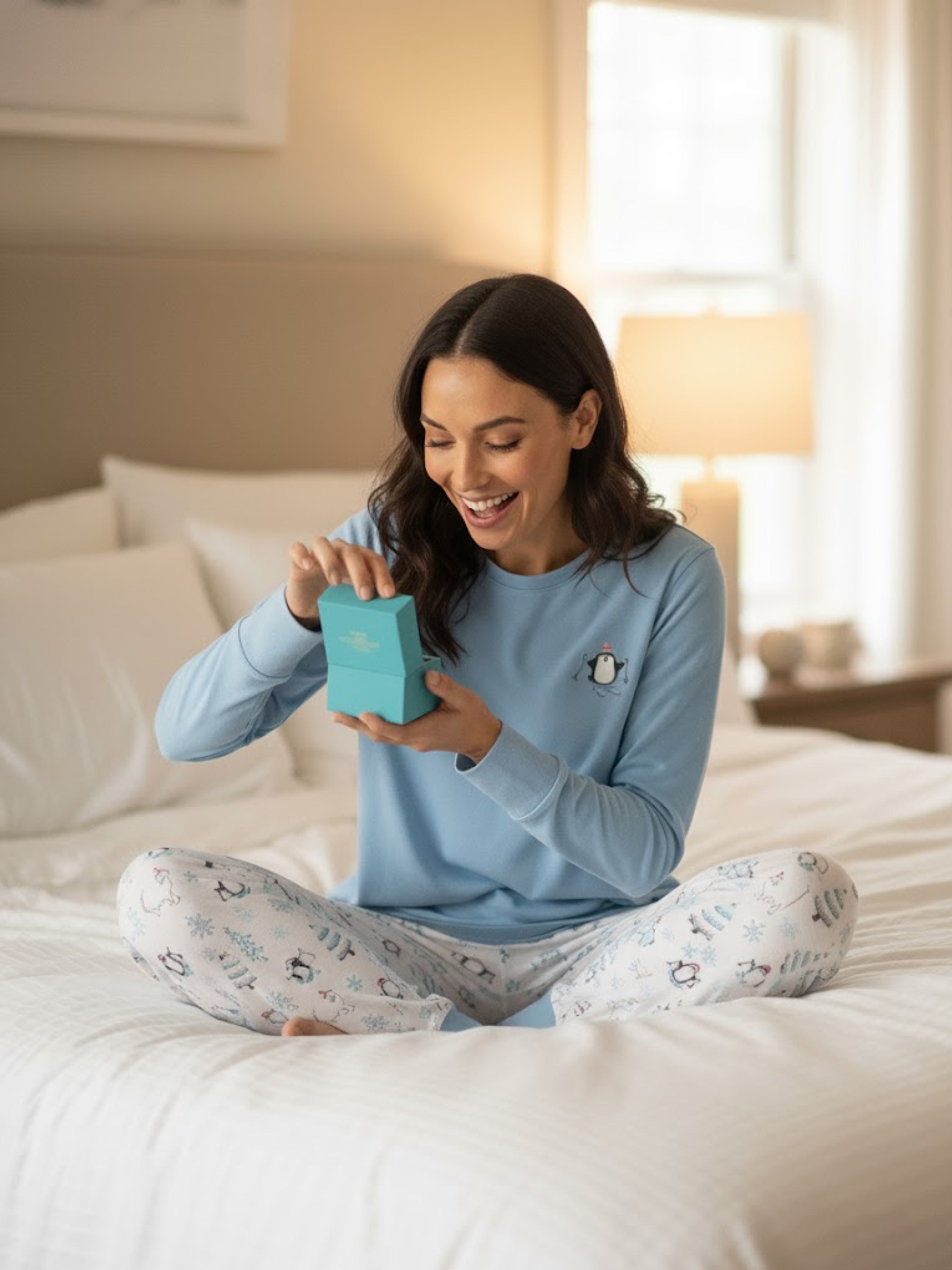 Snowy Snuggle Squad Mum Pyjamas