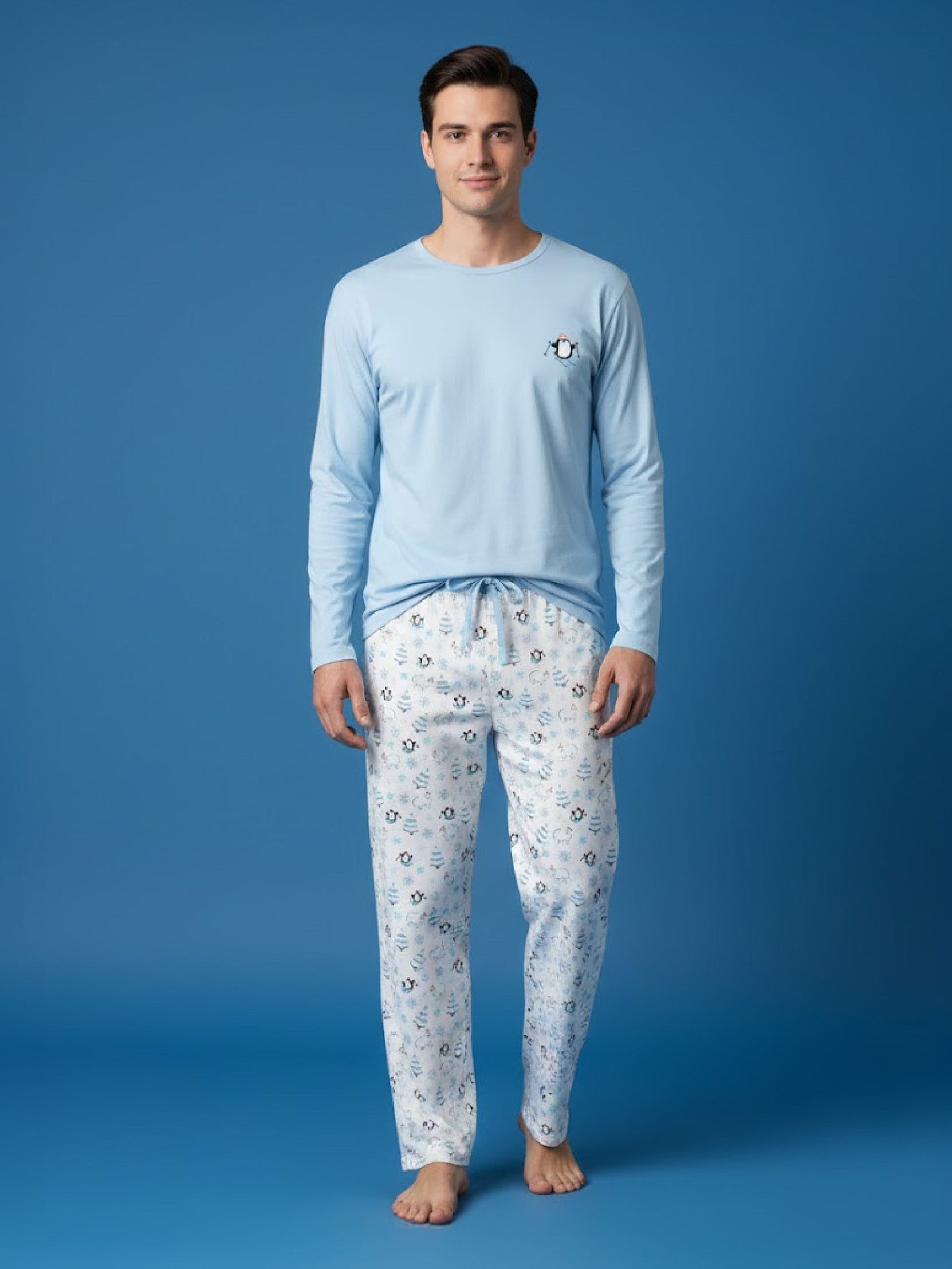 Snowy Snuggle Squad Dad Pyjamas