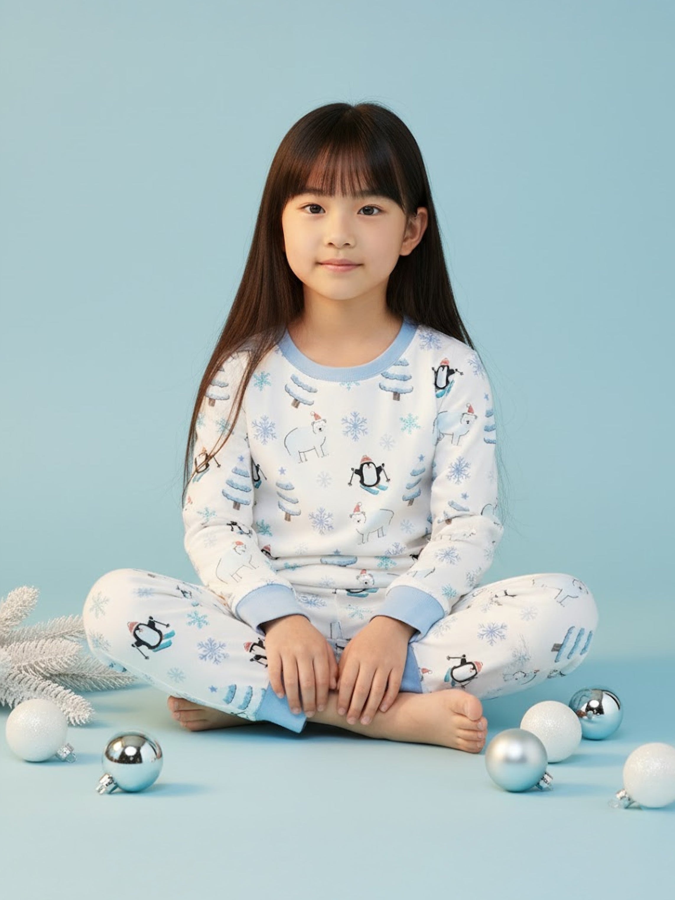 Snowy Snuggle Squad Children's Pyjamas
