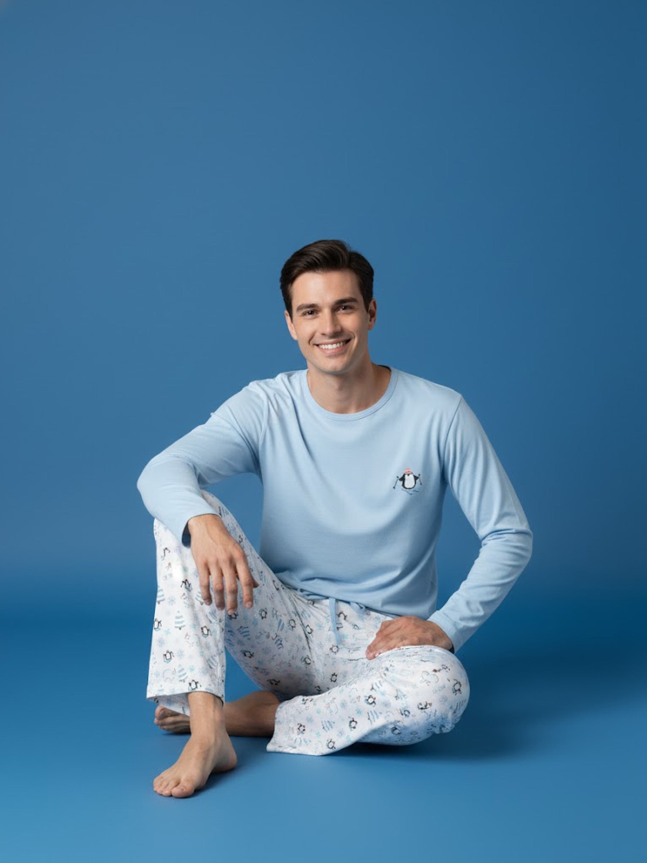 Snowy Snuggle Squad Dad Pyjamas
