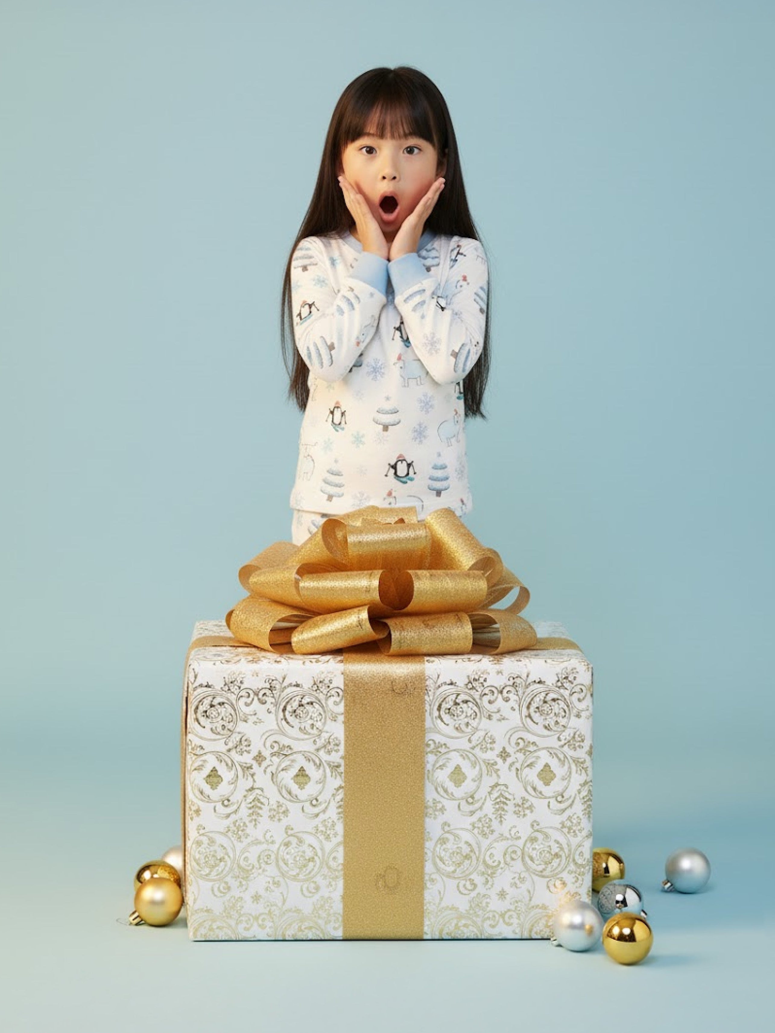 Snowy Snuggle Squad Children's Pyjamas