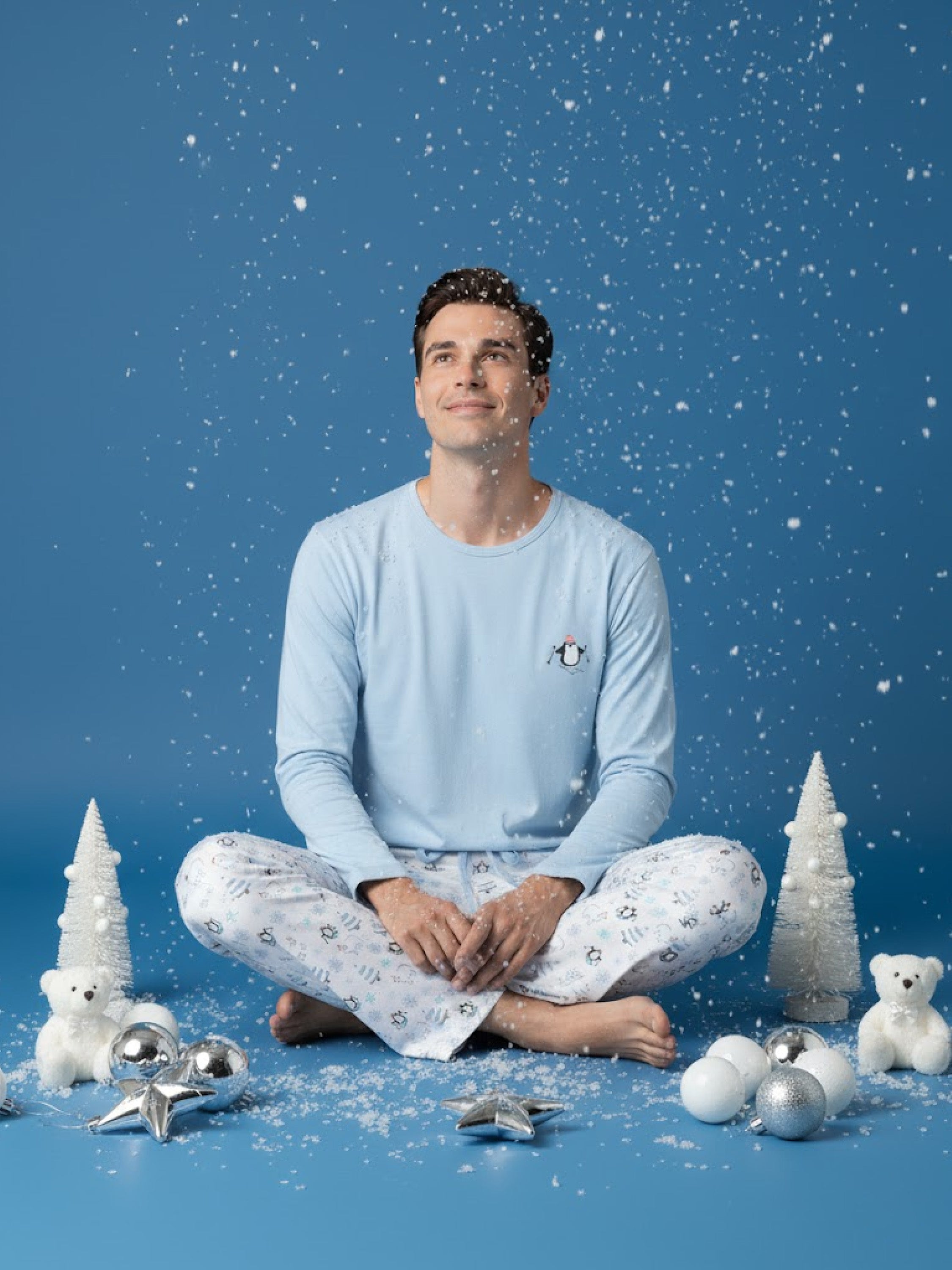 Snowy Snuggle Squad Dad Pyjamas