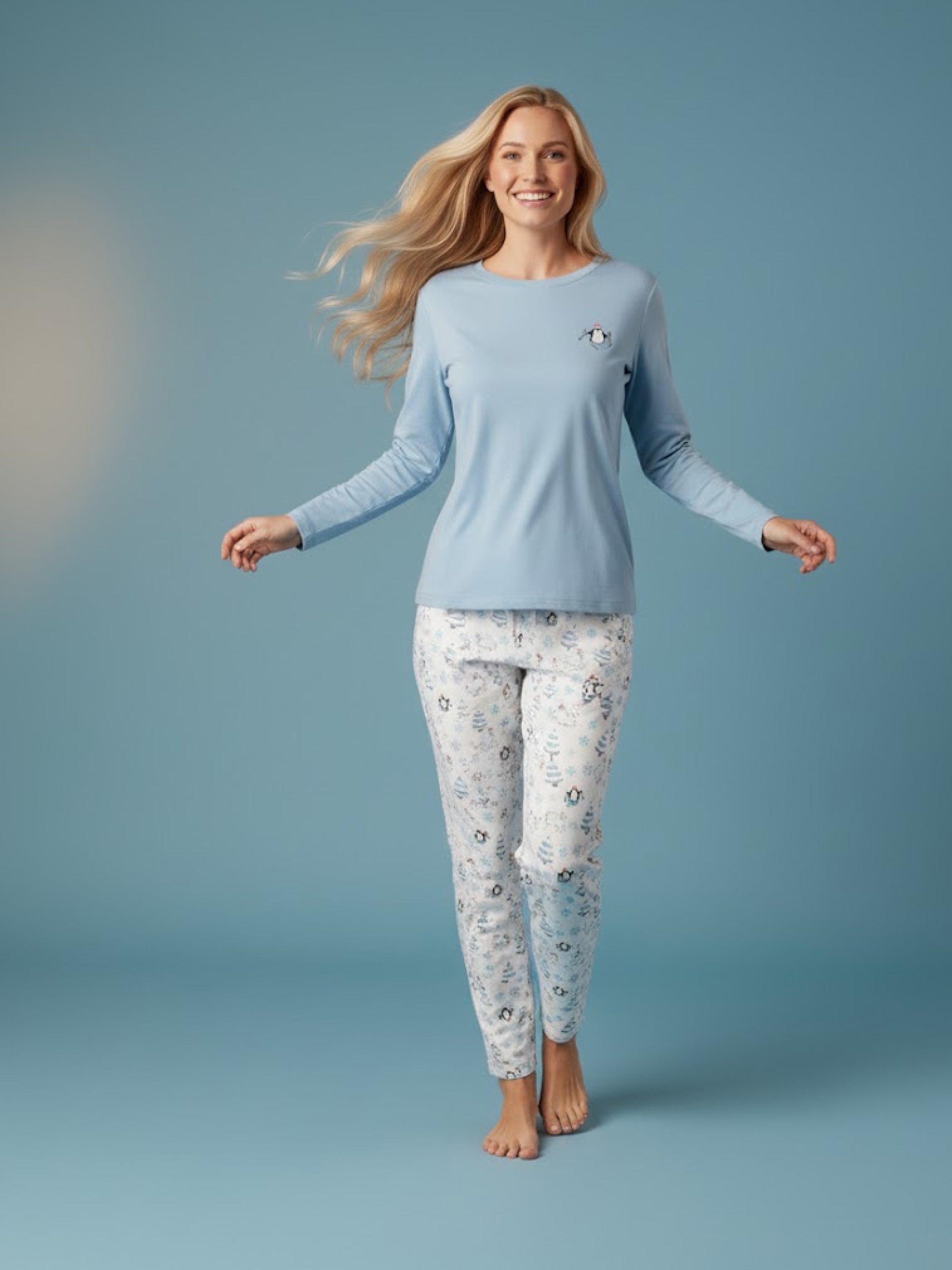 Snowy Snuggle Squad Mum Pyjamas