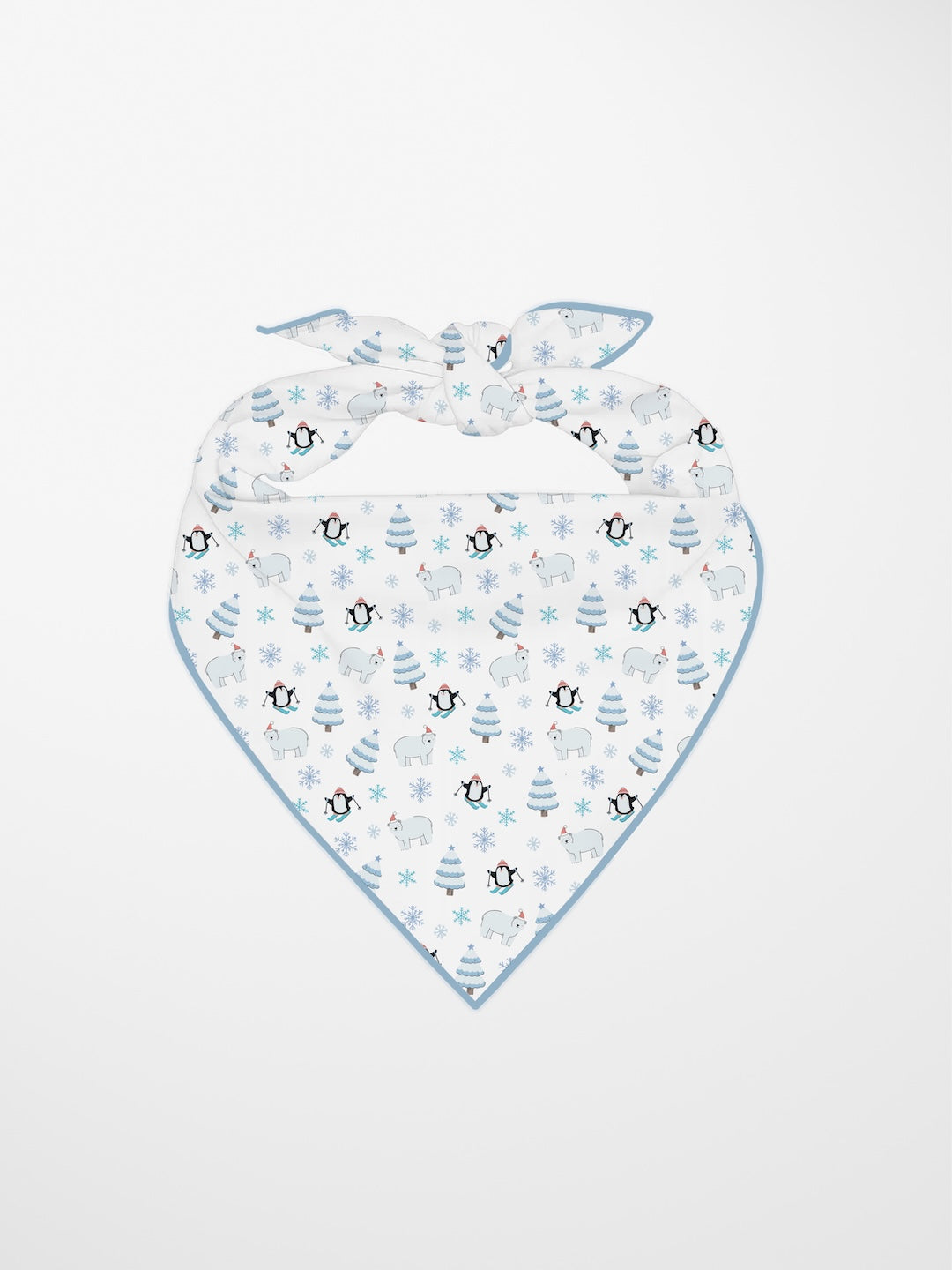 Snowy Snuggle Squad Dog Bandana