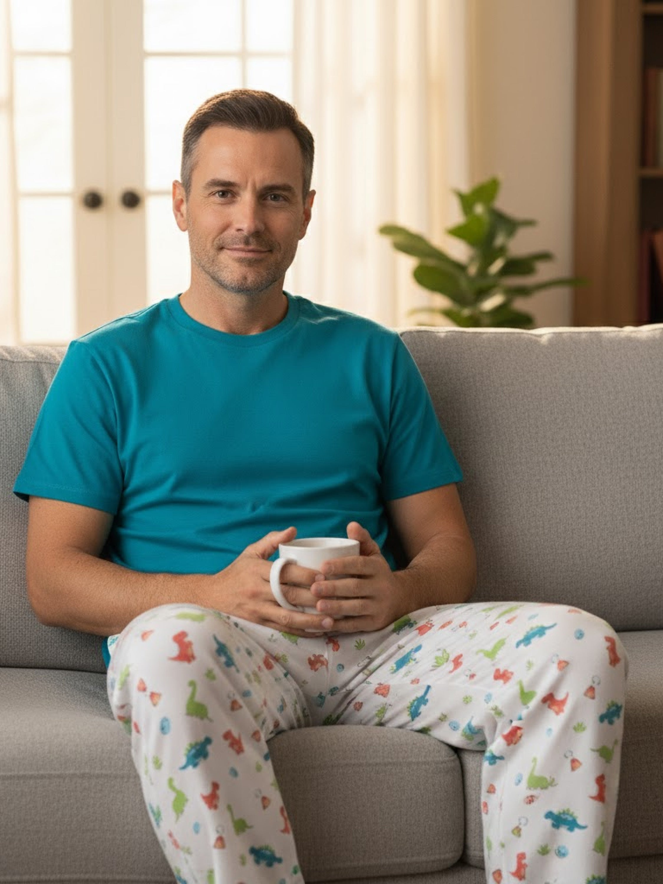 Dinosaur Dudes Dad Pyjamas