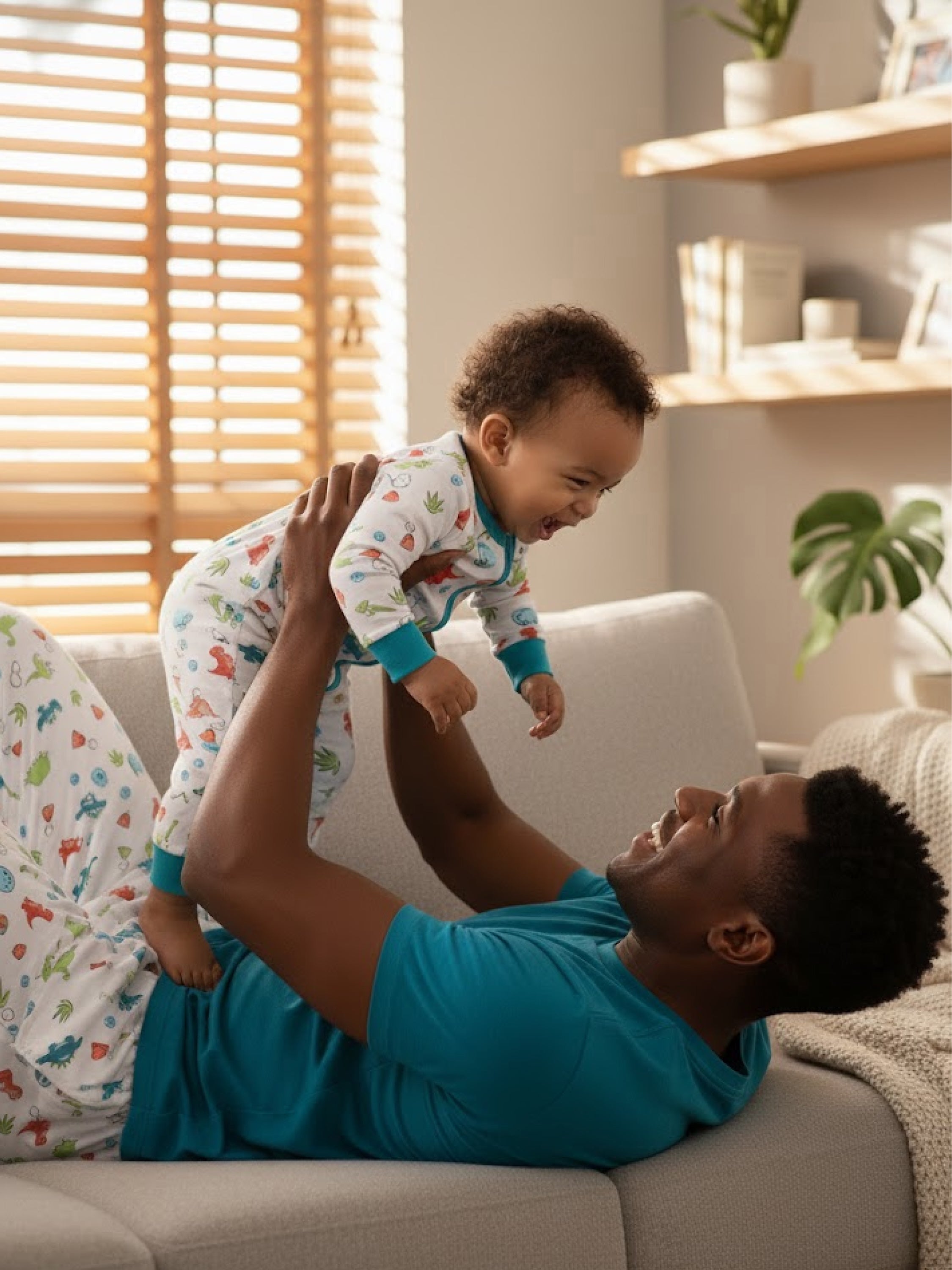 Dinosaur Dudes Dad Pyjamas