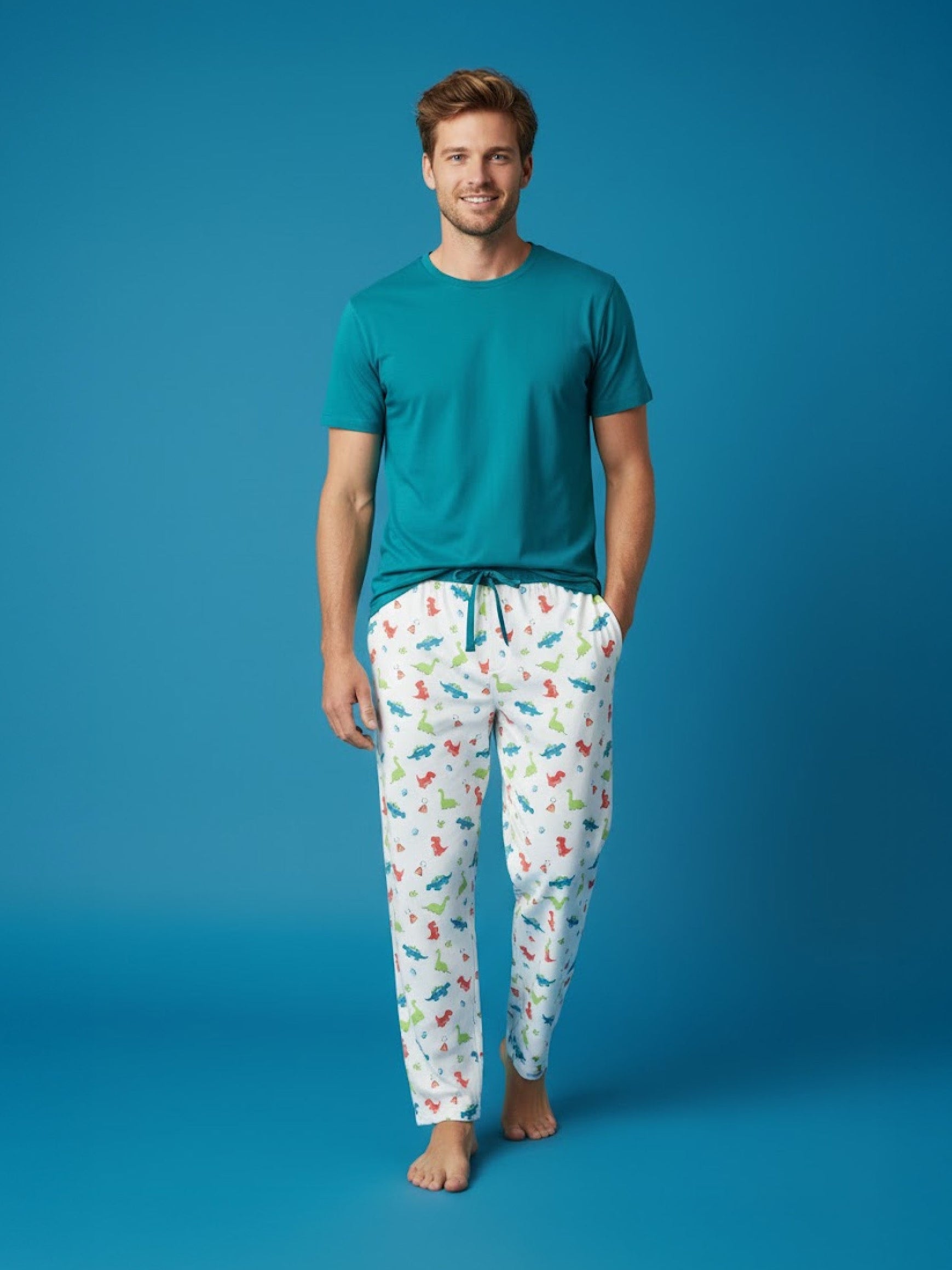 Dinosaur Dudes Dad Pyjamas