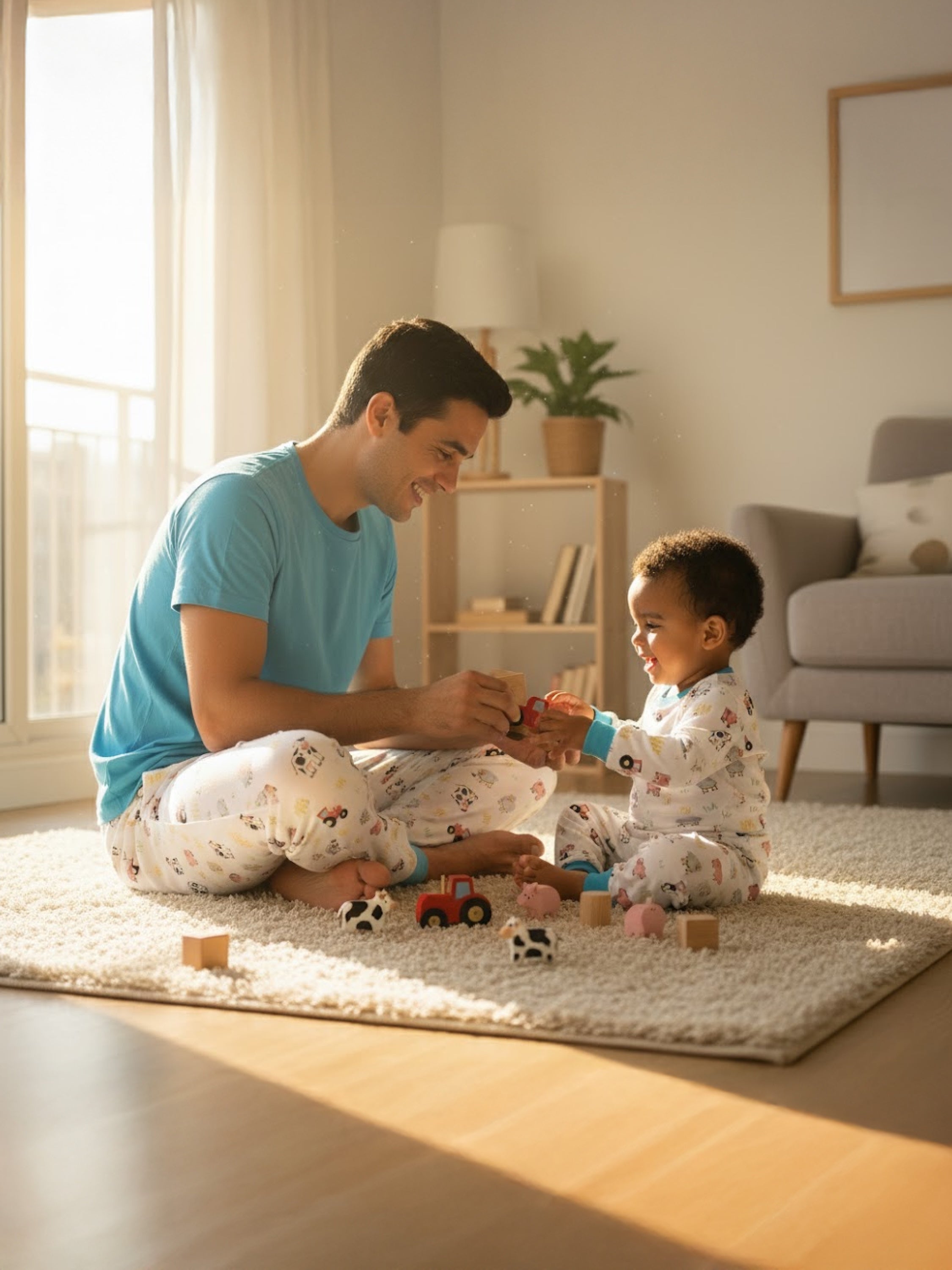 Farmyard Friends Dad Pyjamas