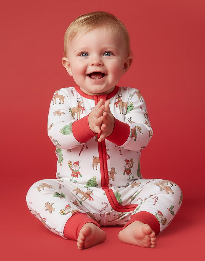 Cosy Christmas Crew Baby & Toddler Matching Pyjamas