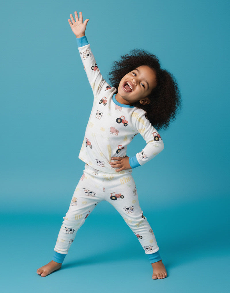 Farmyard Friends Baby & Toddler Matching Pyjamas