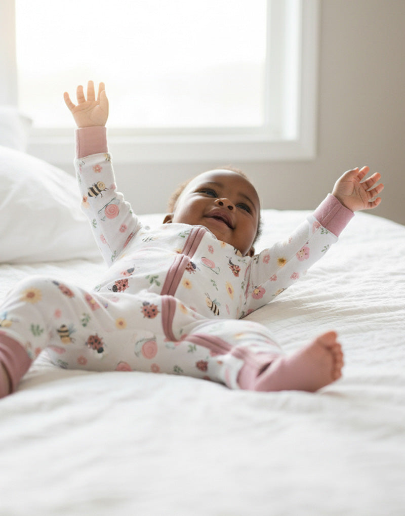 Garden Gang Zip Sleepsuit