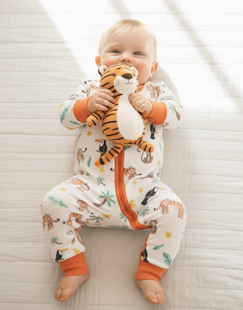 Jungle Squad Zip Sleepsuit