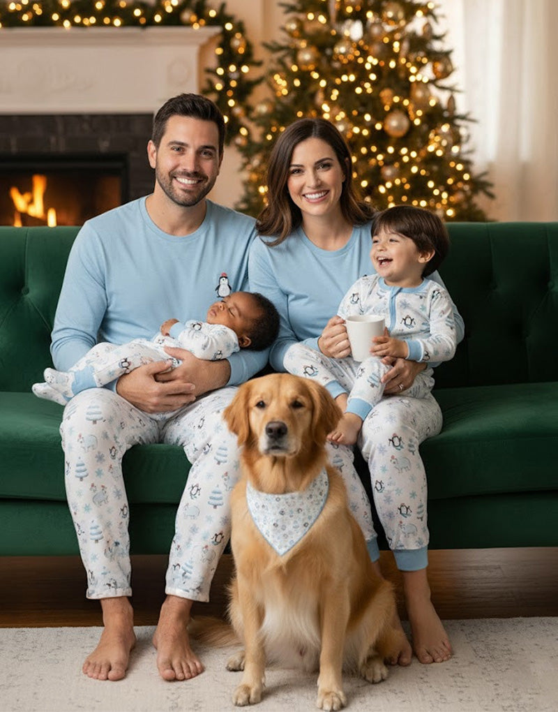 Snowy Snuggle Squad Dad Pyjamas
