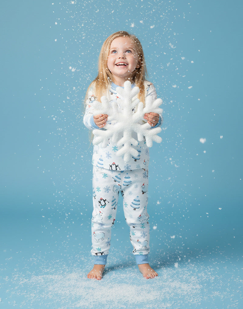Snowy Snuggle Squad Baby & Toddler Matching Pyjamas