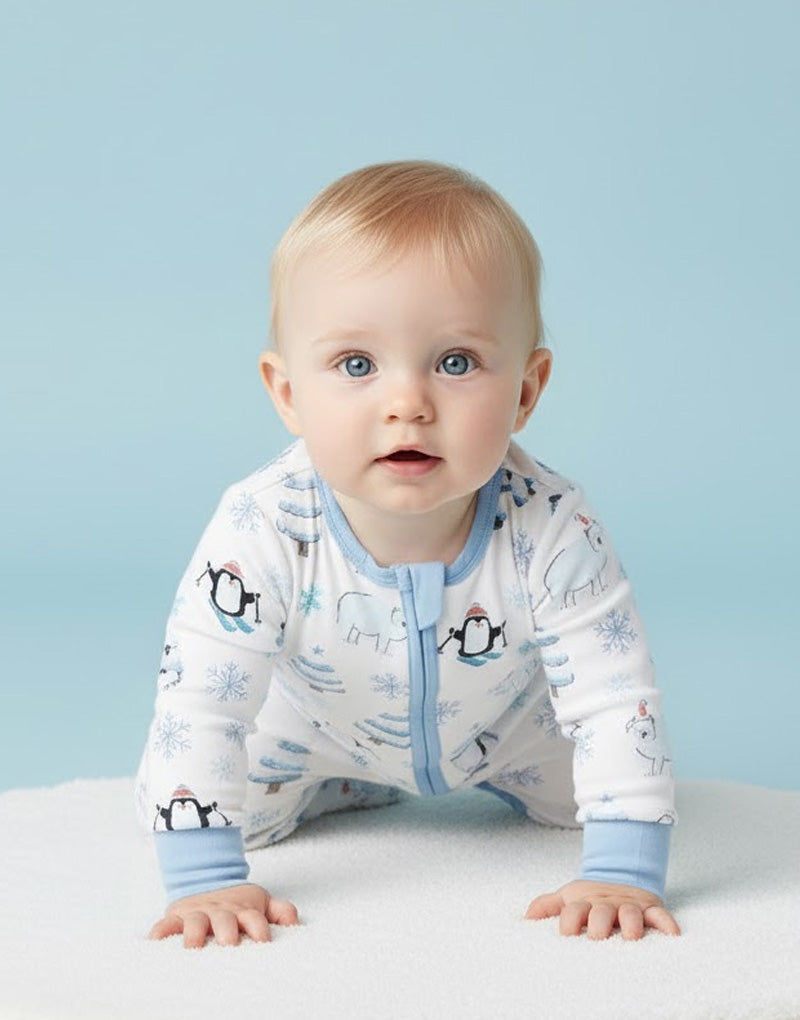 Snowy Snuggle Squad Baby & Toddler Matching Pyjamas