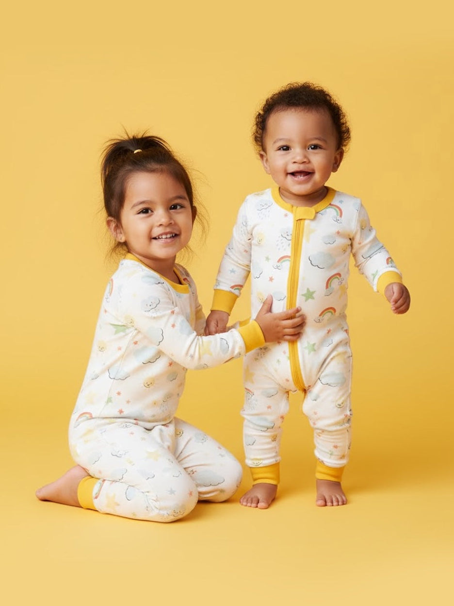 Rainbow Rascals Baby & Toddler Matching Pyjamas