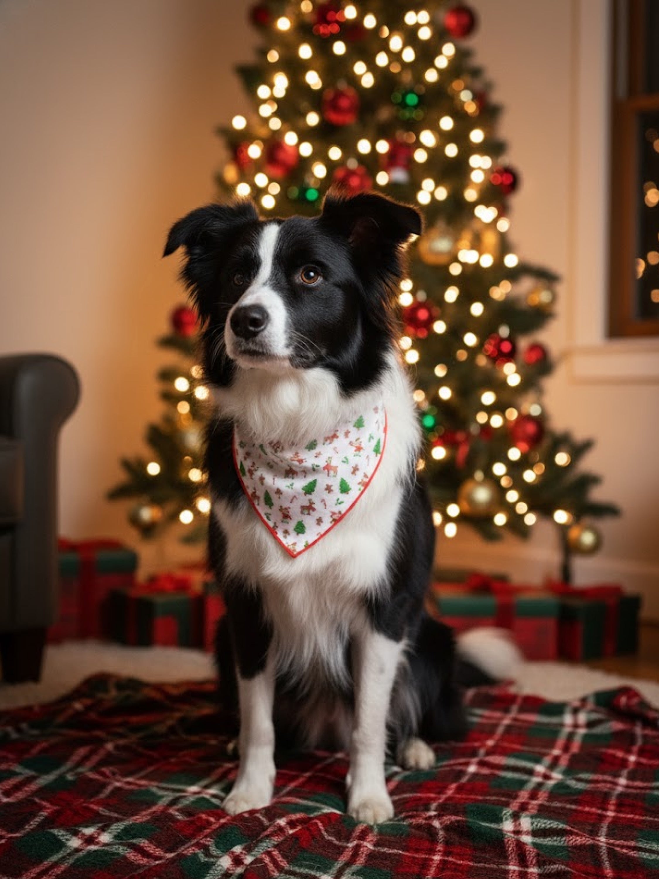 Cosy Christmas Crew Dog Bandana