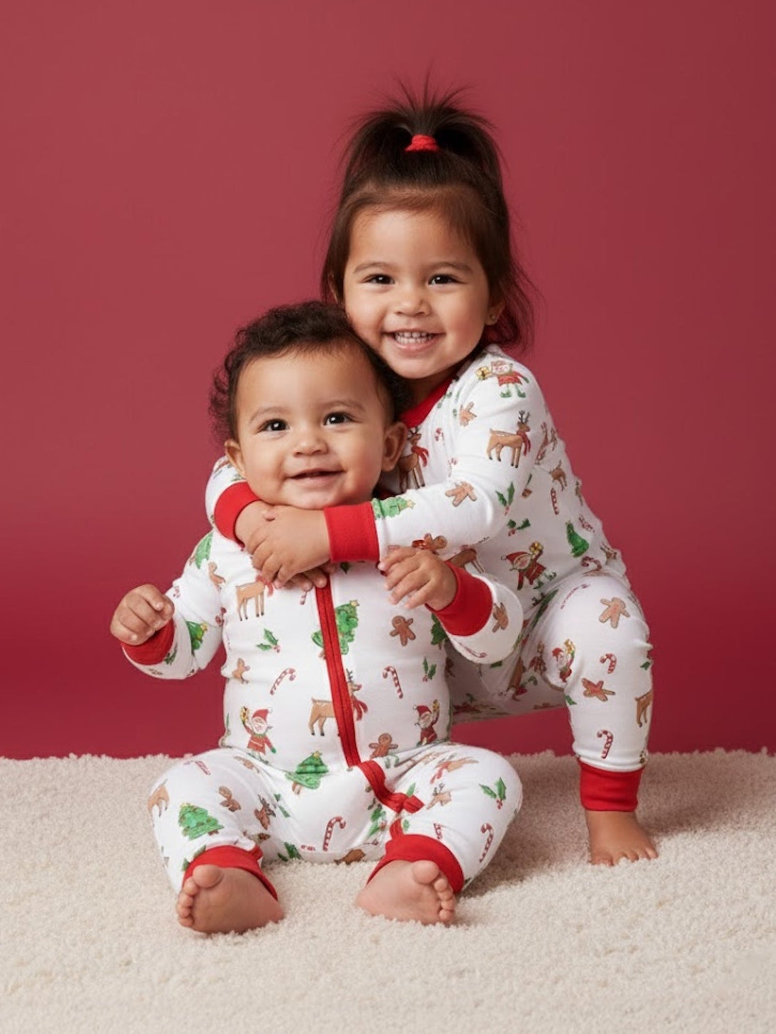 Cosy Christmas Crew Baby & Toddler Matching Pyjamas